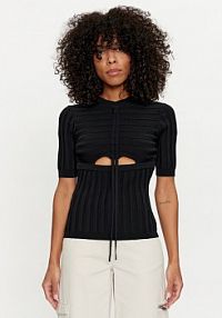 Sweter Silvian Heach czarny damski 