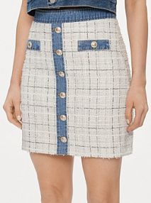 Spódnica ołówkowa Guess biała 