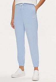 Spodnie dresowe Tommy Jeans niebieskie damskie 