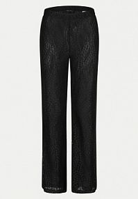 Spodnie eleganckie Marc Aurel czarne damskie Materiałowe