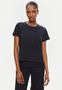 T-shirt Sisley czarny damski 