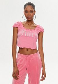 Bluzka Juicy Couture różowa damska 