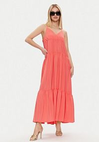 Sukienka letnia Sisley różowa 