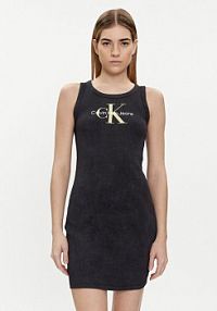 Sukienka letnia Calvin Klein Jeans czarna 