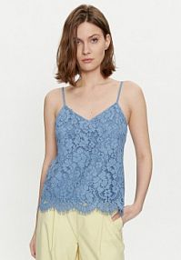 Top YAS niebieski damski 