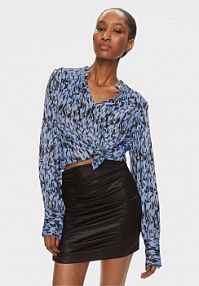 Bluzka Karen by Simonsen niebieska damska 