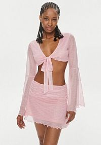 Bluzka Juicy Couture różowa damska 