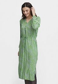 Sukienka Fransa zielona Koszulowa