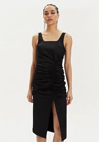 Sukienka letnia KARL LAGERFELD czarna 