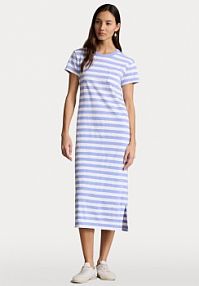 Sukienka codzienna Polo Ralph Lauren niebieska 