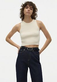 Top Vero Moda biały damski 