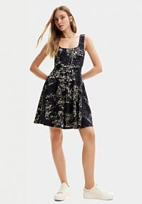 Sukienka letnia Desigual czarna 