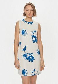 Sukienka letnia Calvin Klein biała 