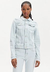 Kurtka jeansowe Tommy Jeans niebieska damska Jeansowa