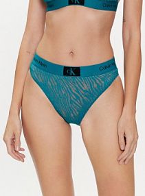 Figi Calvin Klein Underwear zielone Klasyczne