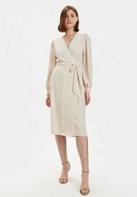 Sukienka codzienna Rinascimento beżowa 
