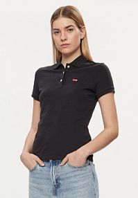Koszulka polo Levis czarna damska Levi's®  52599-0046  Slim Fit