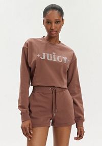 Bluza przez głowę Juicy Couture brązowa 