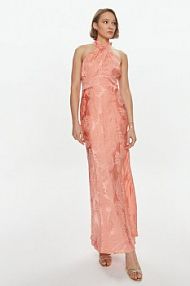 Sukienka wieczorowa Guess różowa 