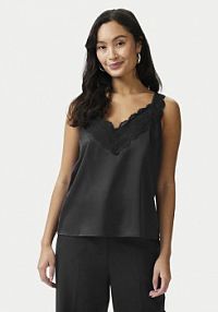Top YAS czarny damski 