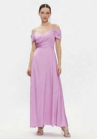 Sukienka wieczorowa Rinascimento fioletowa 
