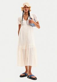 Sukienka letnia Desigual biała 