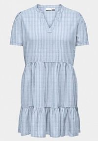Sukienka letnia ONLY Carmakoma niebieska 