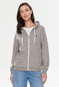 Bluza rozpinana Polo Ralph Lauren szara damska 