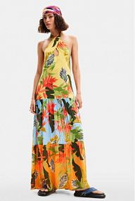 Sukienka letnia Desigual wielokolorowa 