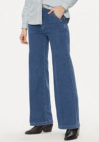 Jeansy United Colors Of Benetton niebieskie damskie 