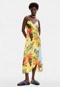 Sukienka letnia Desigual wielokolorowa 