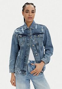 Kurtka jeansowe DeeZee granatowa damska Jeansowa