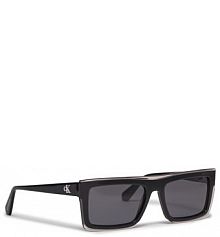 Okulary Calvin Klein Jeans czarne damskie Przeciwsłoneczne