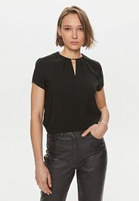 Bluzka Calvin Klein czarna damska 