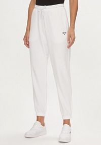 Spodnie dresowe Tommy Jeans białe damskie 