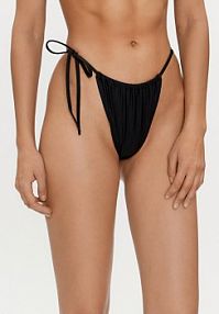 Strój kąpielowy KARL LAGERFELD czarny Dół od bikini