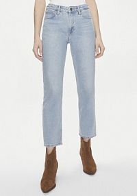 Jeansy Lee niebieskie damskie 