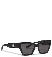 Okulary Calvin Klein Jeans czarne damskie Przeciwsłoneczne