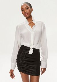 Bluzka Karen by Simonsen biała damska 