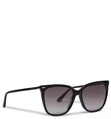 Okulary Calvin Klein czarne damskie Przeciwsłoneczne