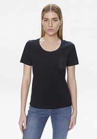 T-shirt United Colors Of Benetton granatowy damski 