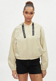 Kurtka przejściowa Calvin Klein Jeans zielona damska Wiatrówka