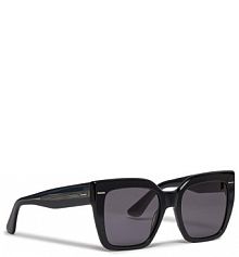 Okulary Calvin Klein czarne damskie Przeciwsłoneczne