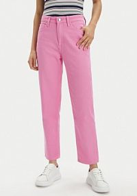 Jeansy Lee różowe damskie 
