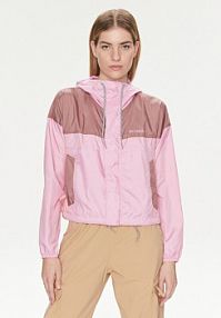 Kurtka przejściowa Columbia różowa damska Wiatrówka