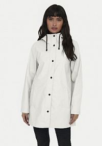 Kurtka przeciwdeszczowa ONLY biała 