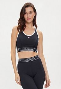 Biustonosz sportowy Tommy Hilfiger granatowy 