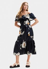 Sukienka letnia Desigual czarna 