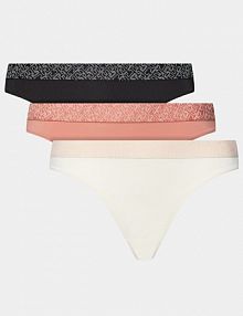 Figi Tommy Hilfiger wielokolorowe Komplet 3 par fig klasycznych