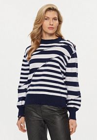 Sweter Silvian Heach granatowy damski 